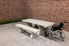 Ensemble pique-nique standard, accessible aux fauteuils roulants