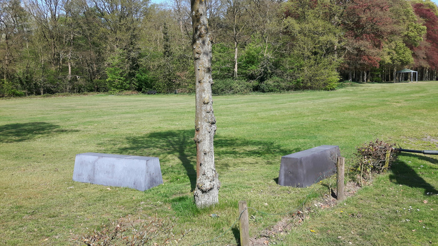 Banc Standard en béton anthracite
