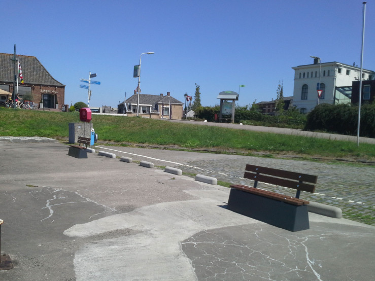 Banc DeLuxe en anthracite laqué avec dossier 