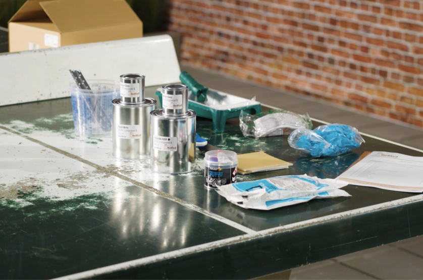 Kit de réparation table de ping-pong Bleu