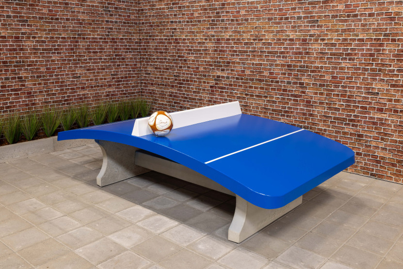 Table Footvolley Bleue