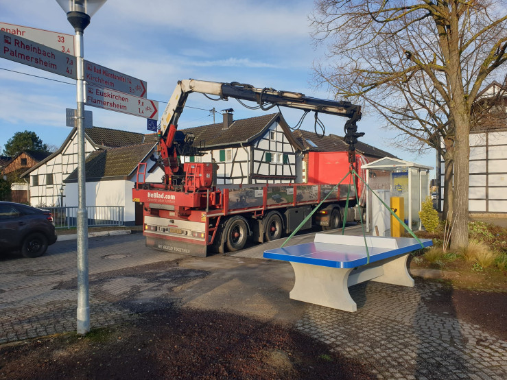 Deplacement d‘une table (10 - 60km)