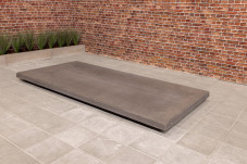 Plaque de fond en béton pour table de ping pong Béton anthracite