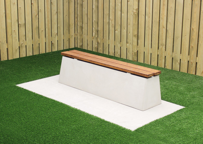 Banc Deluxe en béton