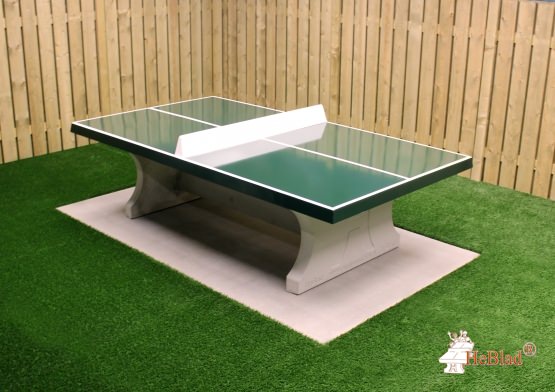 Plaque de fond en béton pour table de ping pong