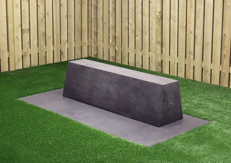 Banc Standard en béton anthracite